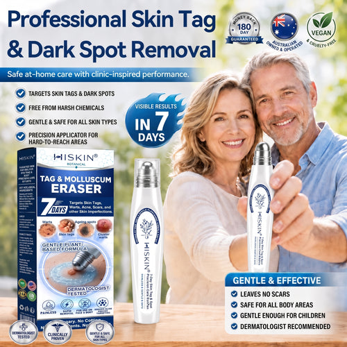 𝐇𝐈𝐒𝐊𝐈𝐍®👩‍⚕️ 𝟕-𝐃𝒂𝘆 𝐒𝗸𝐢𝐧 𝐓𝒂𝗴 & 𝐒𝐩𝙤𝐭 𝐄𝐫𝒂𝐬𝙚𝐫 Painless & Scar-Free Advanced Imperfection Removal Rollerball Pen