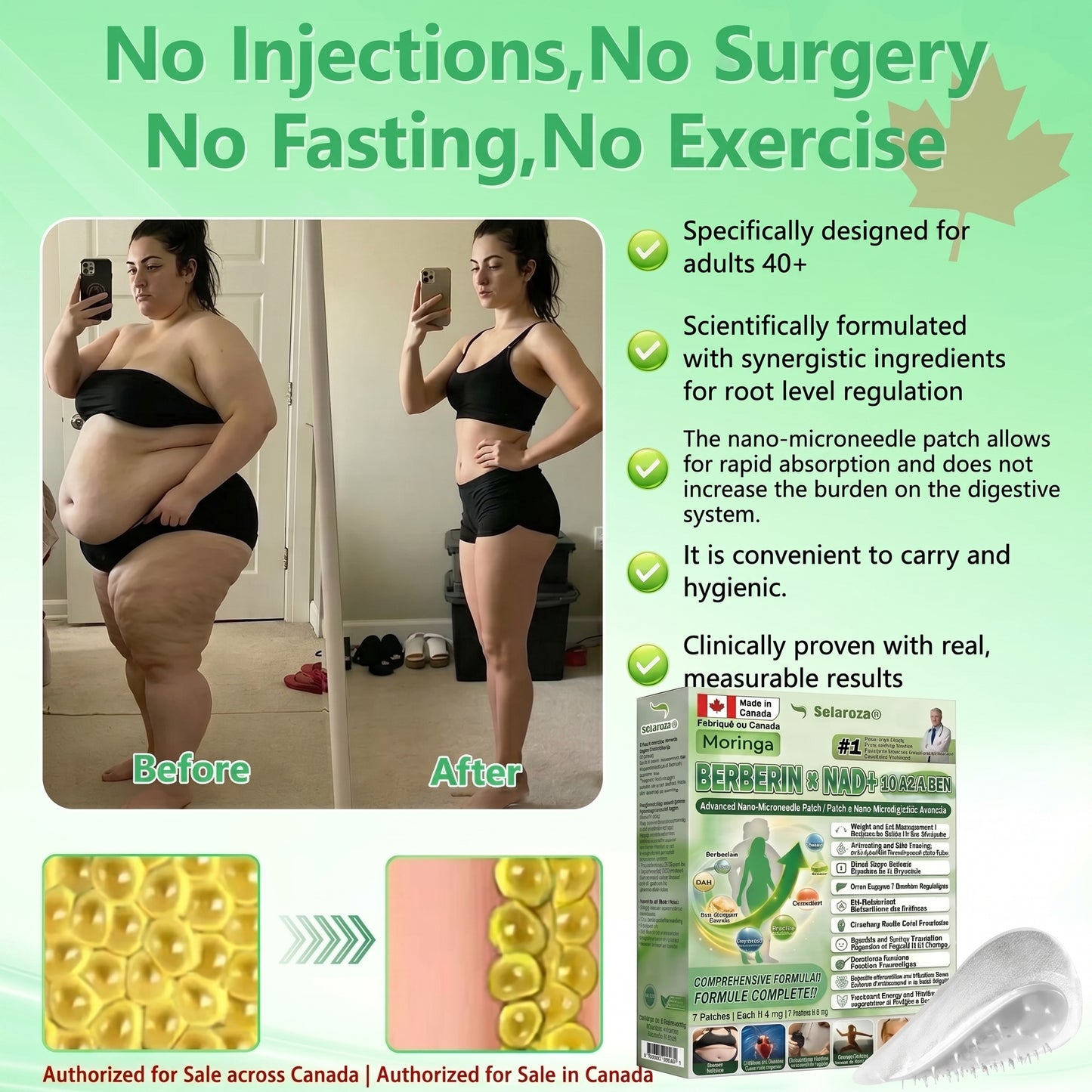 𝑶𝒇𝒇𝒊𝒄𝒊𝒂𝒍 𝑺𝒕𝒐𝒓𝒆 🇨🇦 | 🍁🍁 Solaroza® 𝙈𝒐𝒓𝒊𝒏𝒈𝗮 · 𝗕𝗲𝗿𝗯𝐞𝐫𝐢𝐧𝙚 × 𝙉𝑨𝑫+ 𝟏𝟎-𝙞𝙣-𝟏 𝘼𝒅𝒗𝒂𝒏𝒄𝒆𝐝 𝐍𝐚𝐧𝙤 𝙈𝙞𝙘𝙧𝙤𝙣𝒆𝒆𝒅𝒍𝐞 𝐏𝐚𝐭𝙘𝙝(𝐉𝐮𝐬𝐭 𝐨𝐧𝐜𝐞 𝐚 𝐝𝐚𝐲, 𝐯𝐢𝐬𝐢𝐛𝐥𝐞 𝐜𝐡𝐚𝐧𝐠𝐞𝐬 𝐢𝐧 𝟕 𝐝𝐚𝐲𝐬） ✅ 𝐅𝐨𝐫 𝐨𝐛𝐞𝐬𝐢𝐭𝐲,𝐝𝐢𝐚𝐛𝐞𝐭𝐞𝐬, 𝐬𝐥𝐞𝐞𝐩 𝐚𝐩𝐧𝐞𝐚, 𝐣𝐨𝐢𝐧𝐭 𝐢𝐬𝐬𝐮𝐞𝐬, 𝐚𝐧𝐝 𝐦𝐨𝐫𝐞
