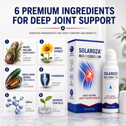 🦵New & Upgraded: Solaroza® 360° Ice-Cool Roller — Visibly reduces dark circles, puffiness, and fine lines in 7 days. Powered by Matrixyl 3000