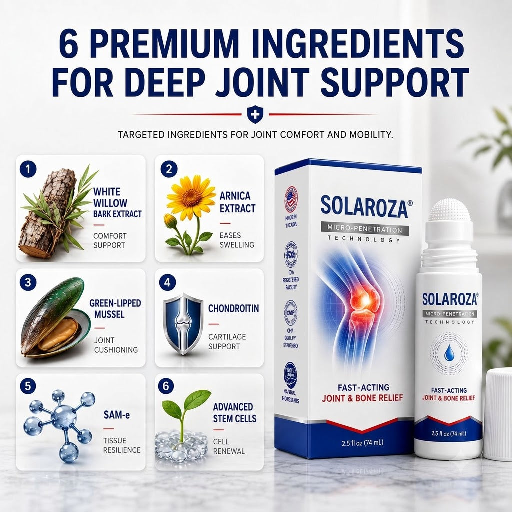🦵New & Upgraded: Solaroza® 360° Ice-Cool Roller — Visibly reduces dark circles, puffiness, and fine lines in 7 days. Powered by Matrixyl 3000