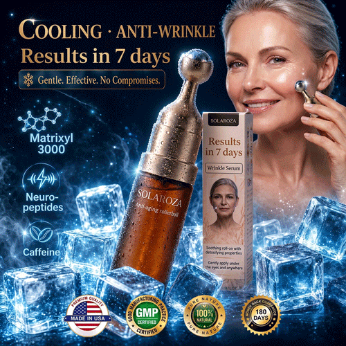 🔥New & Upgraded: Solaroza® 360° Ice-Cool Roller — Visibly reduces dark circles, puffiness, and fine lines in 7 days. Powered by Matrixyl 3000, Neuro-peptides, and Caffeine.